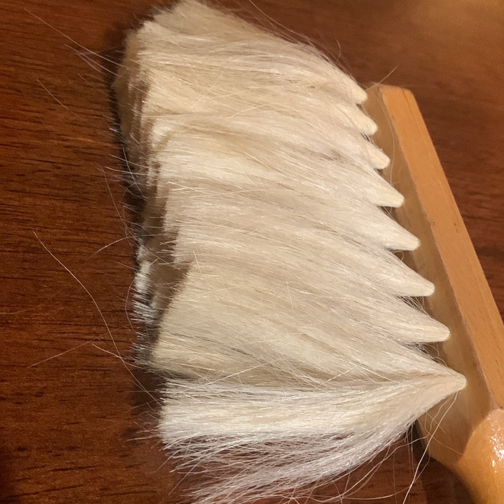 Vintage Soft Bristle Brush , rare, soft , must have for decor and daily dusting.